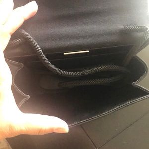 Stuart Weitzman Bags - Stuart weitzman black clutch with shoulder strap Stuart Weitzman Bags - Stuart weitzman black clutch with shoulder strap
